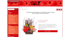 Desktop Screenshot of flowerworksonline.com
